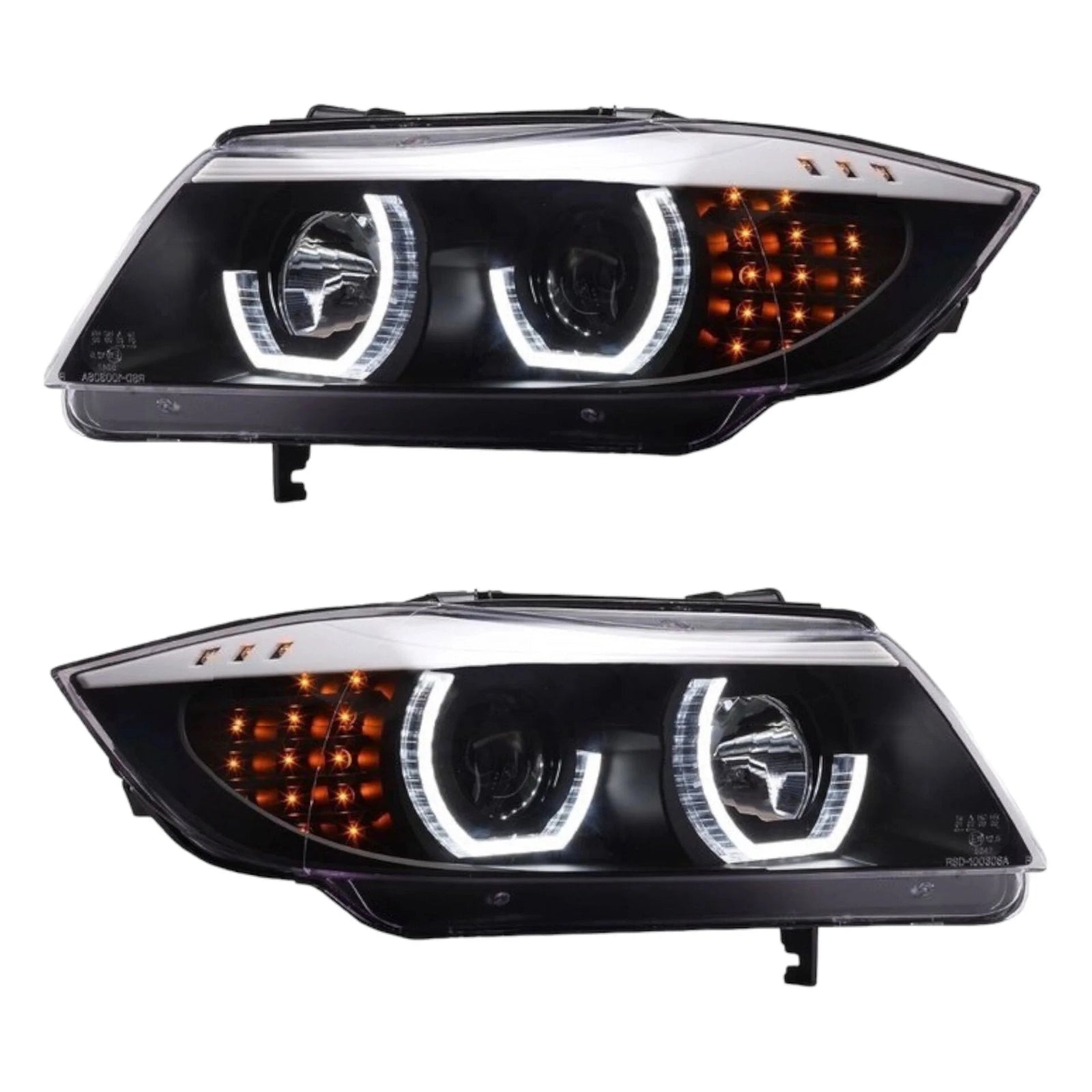 Koplampen - BMW E90 / E91 - LED 3D Angel Eyes | 2005-2008