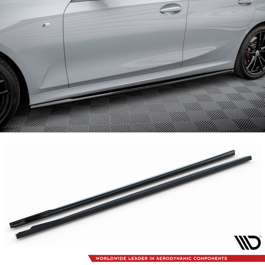 Side Skirt extensions - BMW G20LCI / G21LCI - M Pakket - Maxton Design | 22-25