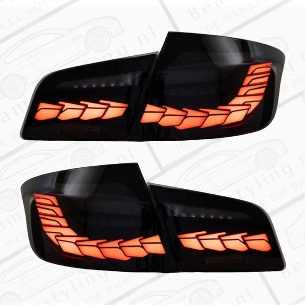 Achterlichten Smoke OLED Dynamisch BMW 5 Serie F10 2010-2018