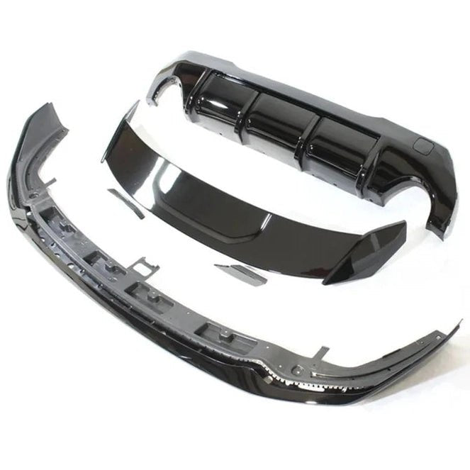 Aanzet Pakket - BMW F40 - M Performance Look | Hoogglans Zwart - Beamerstyling.nl