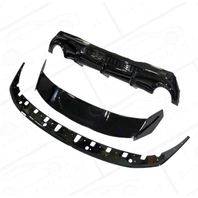 Aanzet Pakket V1 - BMW F40 - M Performance Look | Hoogglans Zwart - Beamerstyling.nl