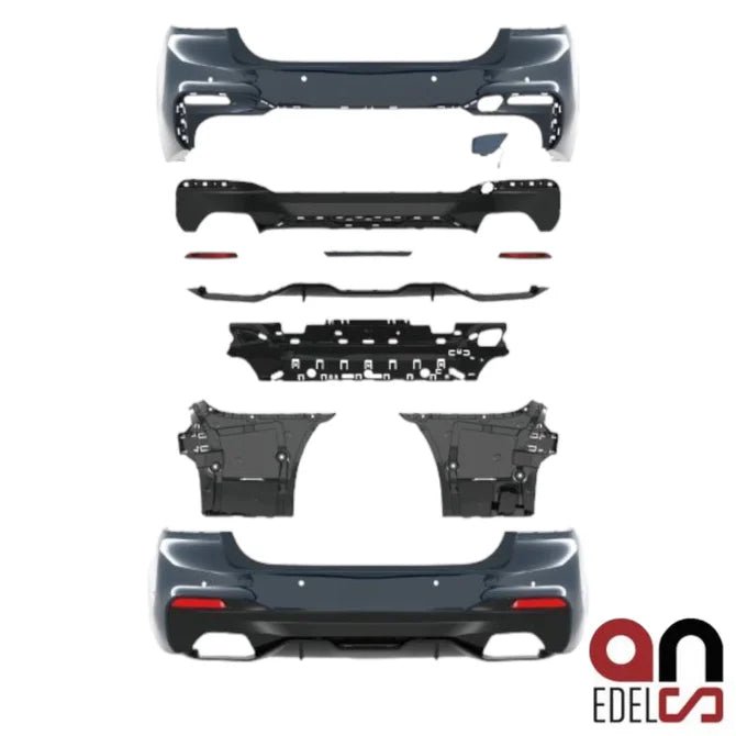Achterbumper An - BMW G30 Sedan - M Performance Look | 17-20 - Beamerstyling.nl