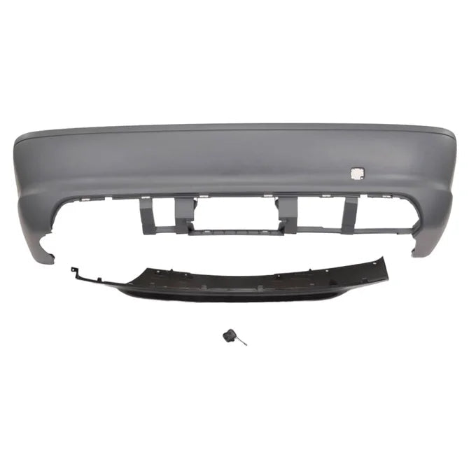 Achterbumper - BMW E46 Coupé / Cabrio - M Pakket Look | 99-07 — Zonder PDC Gaten - Beamerstyling.nl