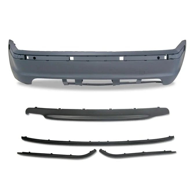 Achterbumper - BMW E46 Sedan - M Pakket Look | 1998-2005 — Zonder Parkeersensor Voorbereiding - Beamerstyling.nl