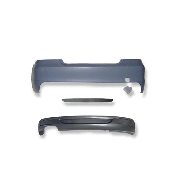 Achterbumper - BMW E82 / E88 - M Pakket Look | 07-12 — Met Parkeersensor Voorbereiding ( +€25,00 ) - Beamerstyling.nl