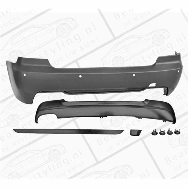 Achterbumper - BMW E92 / E93 - M Pakket Look | 2006-2013 — Zonder Voorbereidingen Voor Parkeersensoren - Beamerstyling.nl