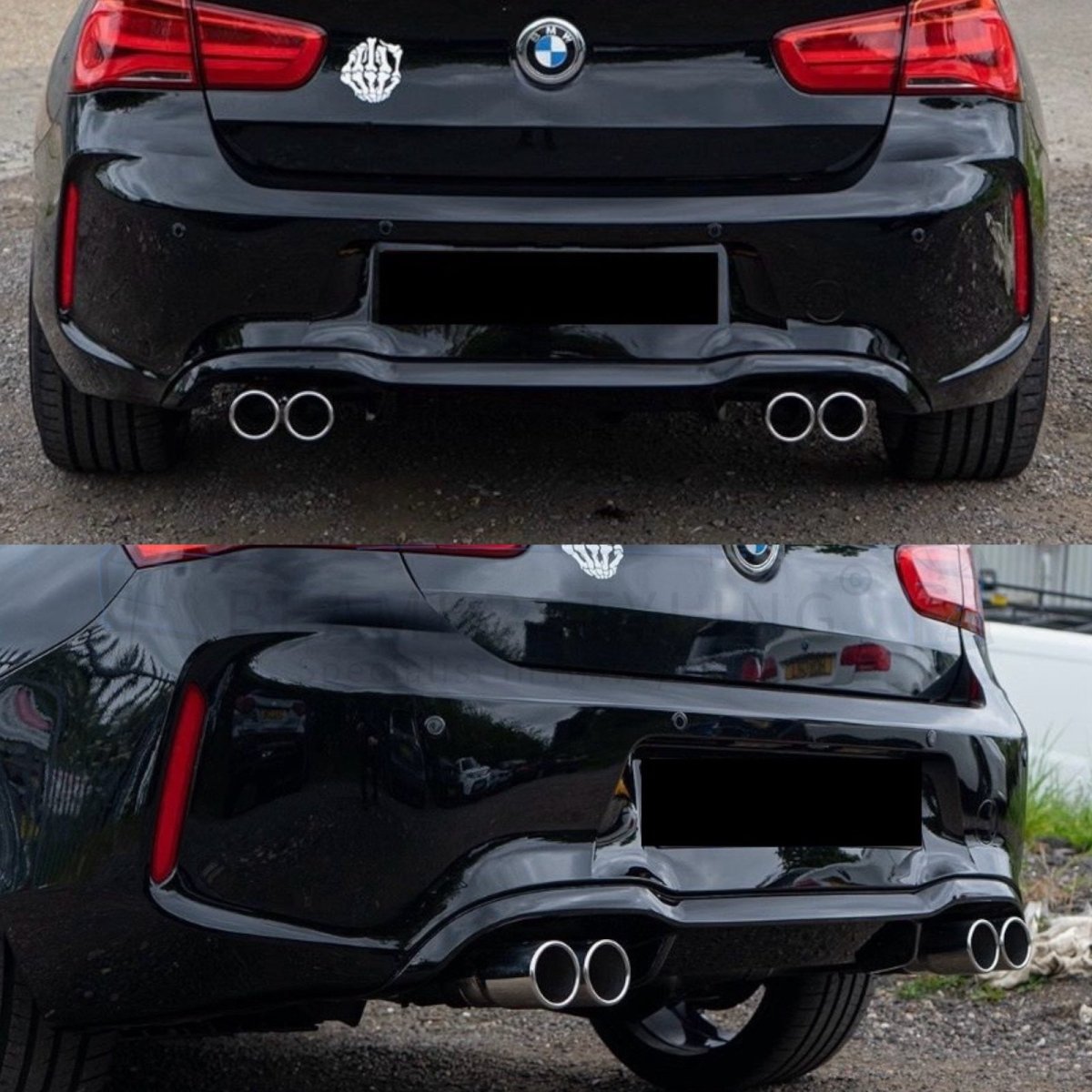 Achterbumper - BMW F20 / F21 - M2 Evo Look | 2015-2019 - Beamerstyling.nl