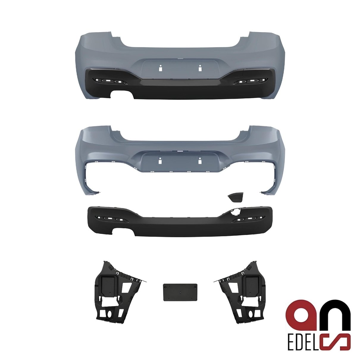 Achterbumper - BMW F20LCI / F21LCI - M Pakket Look | 15-19 - Beamerstyling.nl