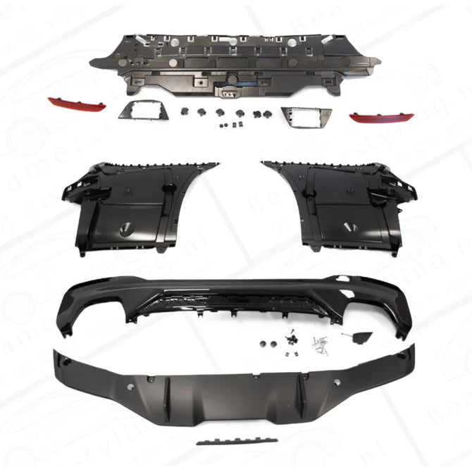 Achterbumper - BMW G30 LCI Sedan - M Performance Look - PDC | 20-23 - Beamerstyling.nl