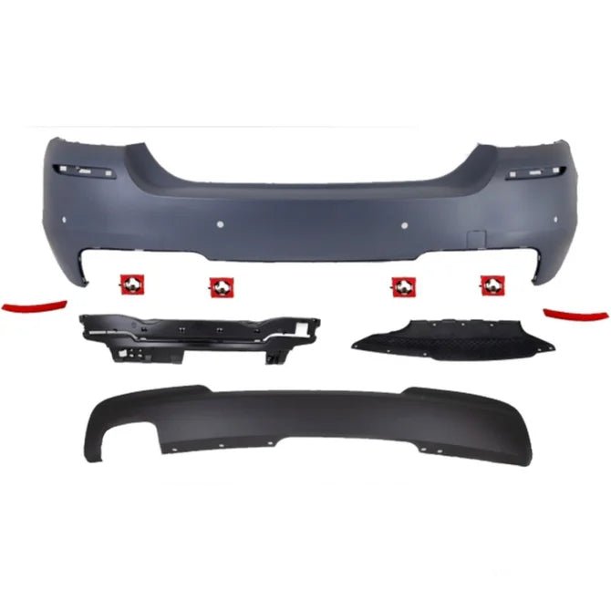 Achterbumper M Pakket Look BMW 5 Serie F10 Sedan - Beamerstyling.nl
