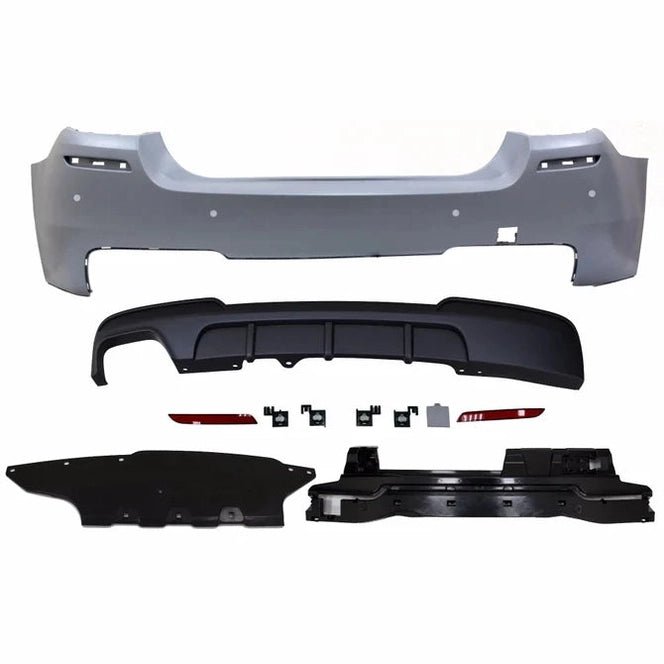 Achterbumper M Performance Look BMW 5 Serie F10 Sedan - Beamerstyling.nl