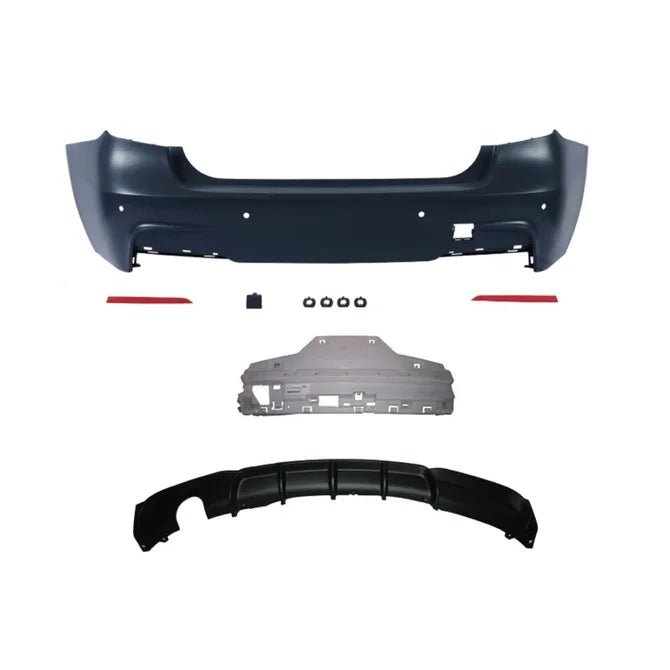 Achterbumper M Performance Look Met PDC BMW 3 Serie F30 Sedan - Beamerstyling.nl