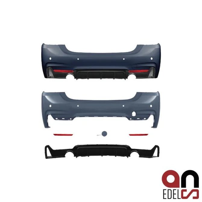 Achterbumper M Performance Pakket Look 435I/440I BMW 4 Serie F32 / F33 - Beamerstyling.nl