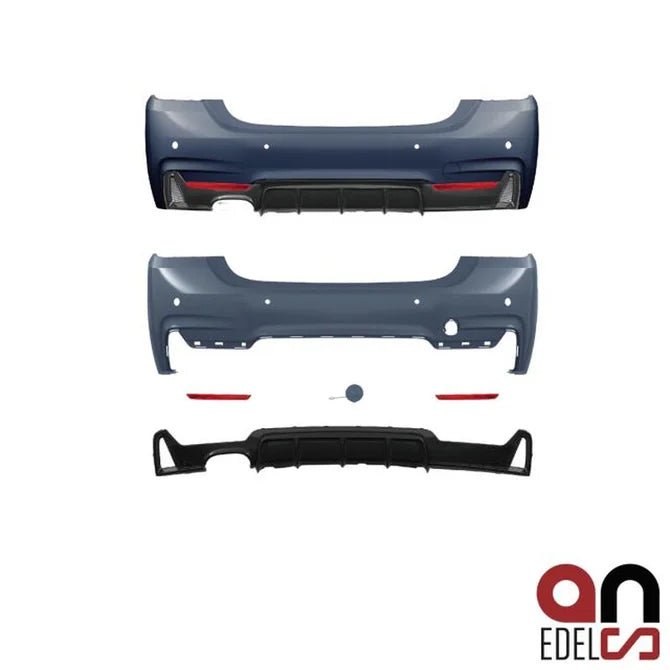 Achterbumper M Performance Pakket Look BMW 4 Serie F32 / F33 - Beamerstyling.nl