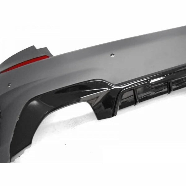Achterbumper M Sport Pakket Look M340I BMW 3 Serie G20 Sedan — Met Parkeersensor Voorbereiding En Met Gaten Voor Parkeerassistent. - Beamerstyling.nl