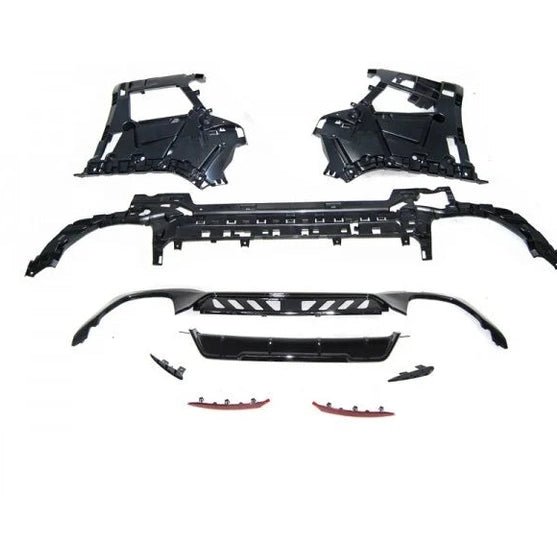 Achterbumper M Sport Pakket Look M340I BMW 3 Serie G20 Sedan — Met Parkeersensor Voorbereiding En Zonder Parkeerassistent Gaten. - Beamerstyling.nl