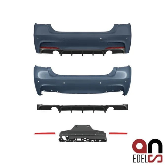 Achterbumper M Sport Pakket M Performance Look BMW 3 Serie F30 335/340 Sedan - Beamerstyling.nl