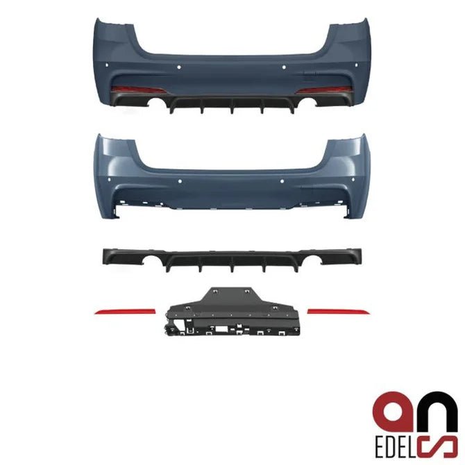Achterbumper M Sport Pakket M Performance Look BMW 3 Serie F31 Touring 335I - Beamerstyling.nl