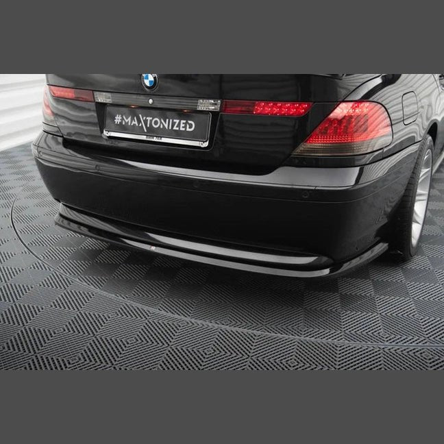 Achterbumper Splitter - BMW 7 Serie E65 - Maxton Design | 2000 - 2005 - Beamerstyling.nl