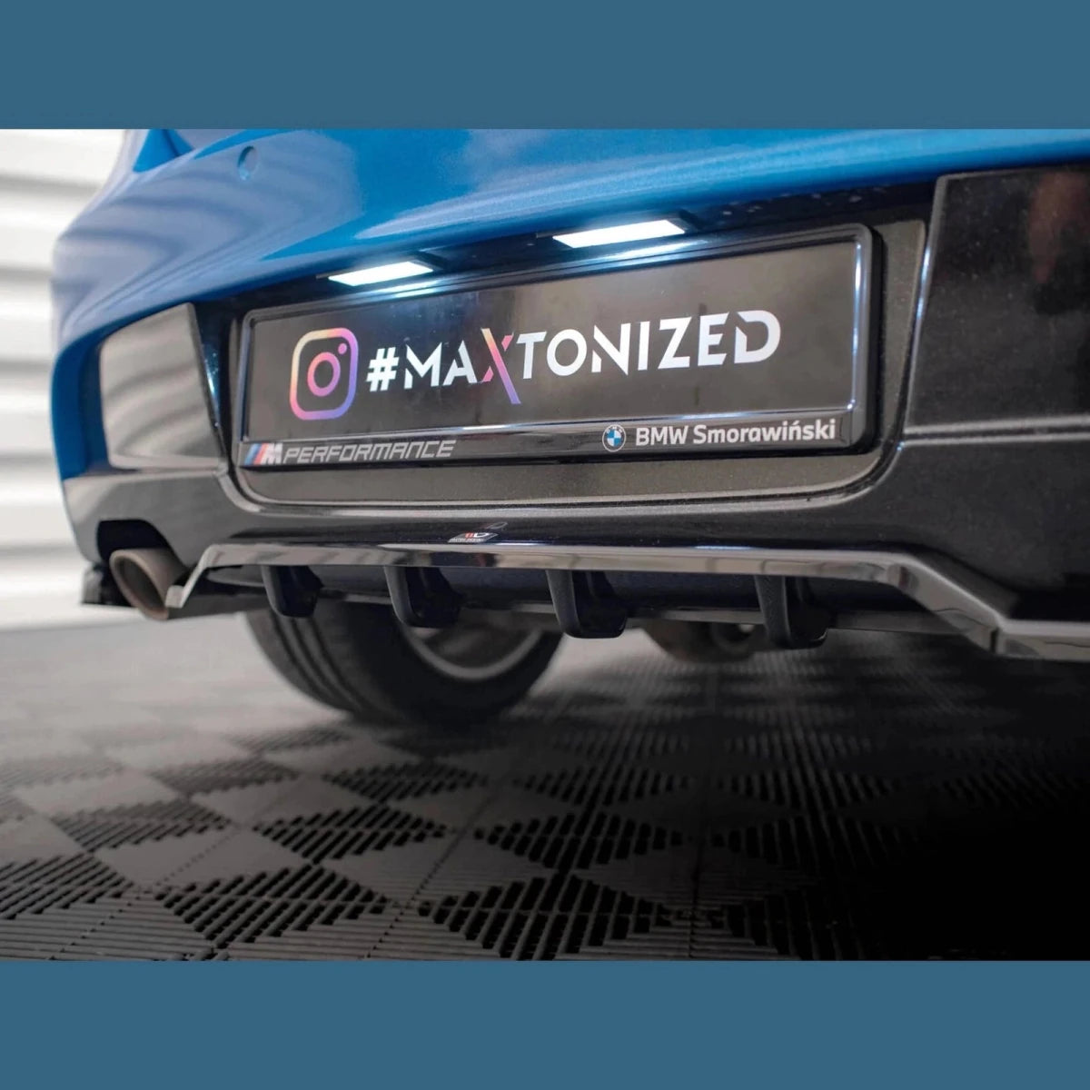 Achterbumper Splitter - BMW E81 / E87 - Maxton Design | 04 - 12 - Beamerstyling.nl