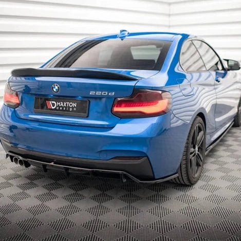 Achterbumper Splitter - BMW F22 / F23 - M Pakket - Maxton Design | 13 - 21 - Beamerstyling.nl