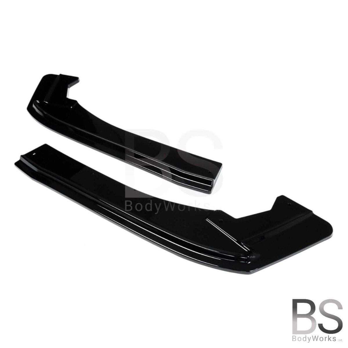 Achterbumper splitters - BMW 3 Serie F30 / F31 - Hoogglans zwart | 12 - 19 - Beamerstyling.nl