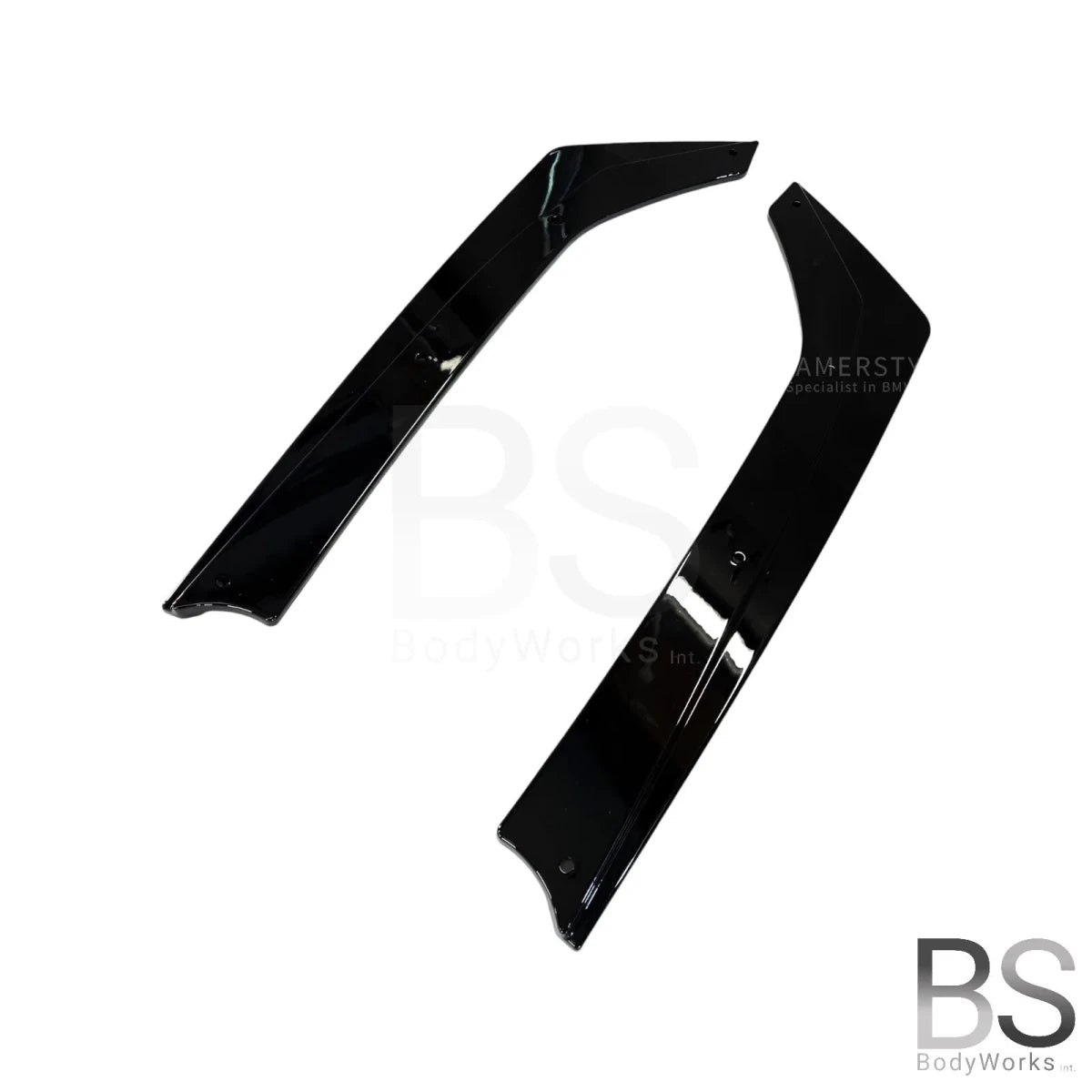 Achterbumper splitters - BMW 3 Serie G20 / G21 - Hoogglans zwart | 19 - 22 - Beamerstyling.nl