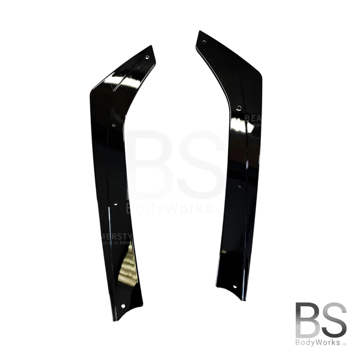 Achterbumper splitters - BMW 3 Serie G20 / G21 - Hoogglans zwart | 19 - 22 - Beamerstyling.nl