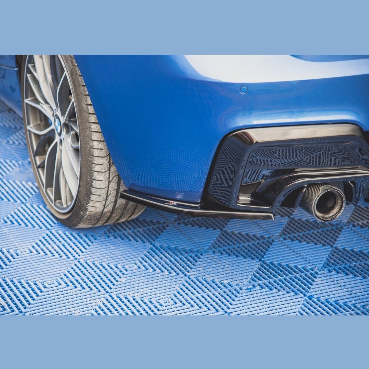 Achterbumper Splitters V2 - BMW F20 / F21 - M Pakket - Maxton Design | 2011 - 2015 - Beamerstyling.nl
