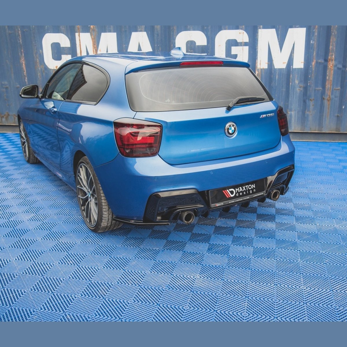Achterbumper Splitters V2 - BMW F20 / F21 - M Pakket - Maxton Design | 2011 - 2015 - Beamerstyling.nl