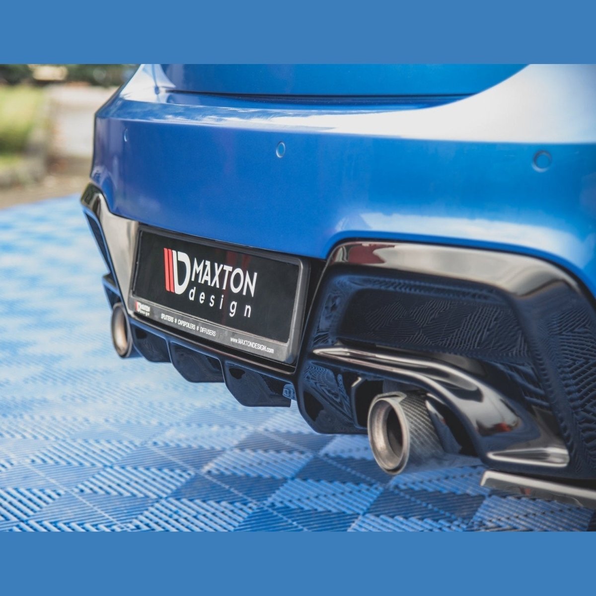 Achterbumper Splitters V2 - BMW F20 / F21 - M Pakket - Maxton Design | 2011 - 2015 - Beamerstyling.nl