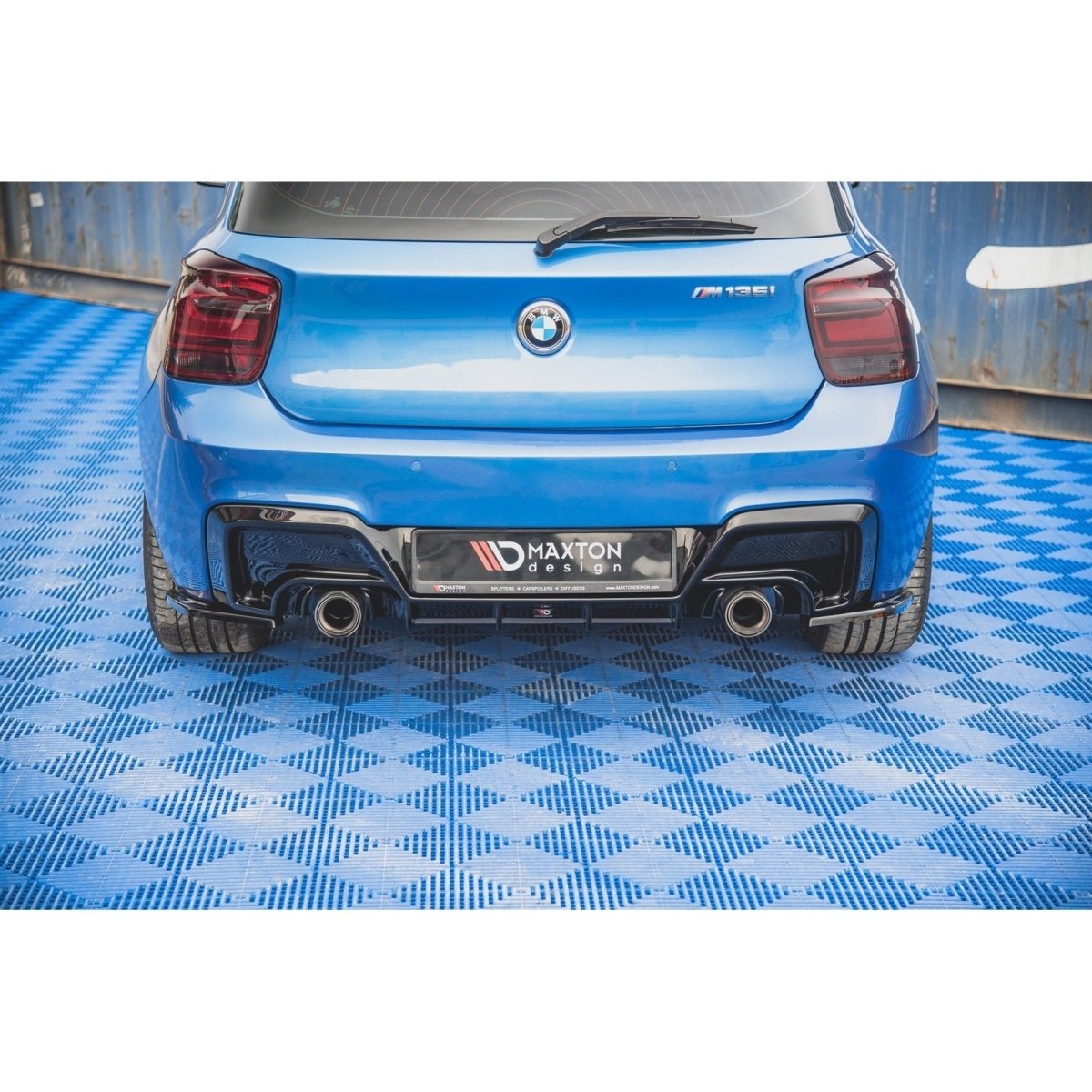 Achterbumper Splitters V2 - BMW F20 / F21 - M Pakket - Maxton Design | 2011 - 2015 - Beamerstyling.nl