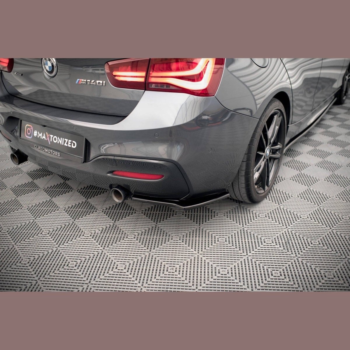 Achterbumper Splitters V2 - BMW F20LCI / F21LCI - M Pakket - Maxton Design | 2015-2019 - Beamerstyling.nl