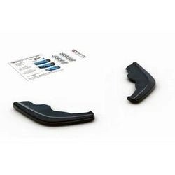 Achterbumper Splitters V2 - BMW F40 - Hoogglans Zwart - Maxton Design - Beamerstyling.nl