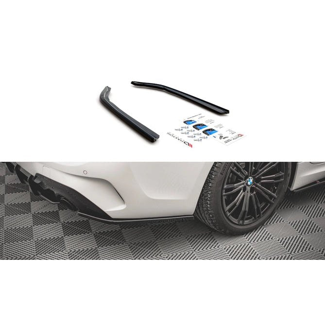 Achterbumper Splitters V2 - BMW G20 / G21 - M Pakket - Maxton Design - Beamerstyling.nl