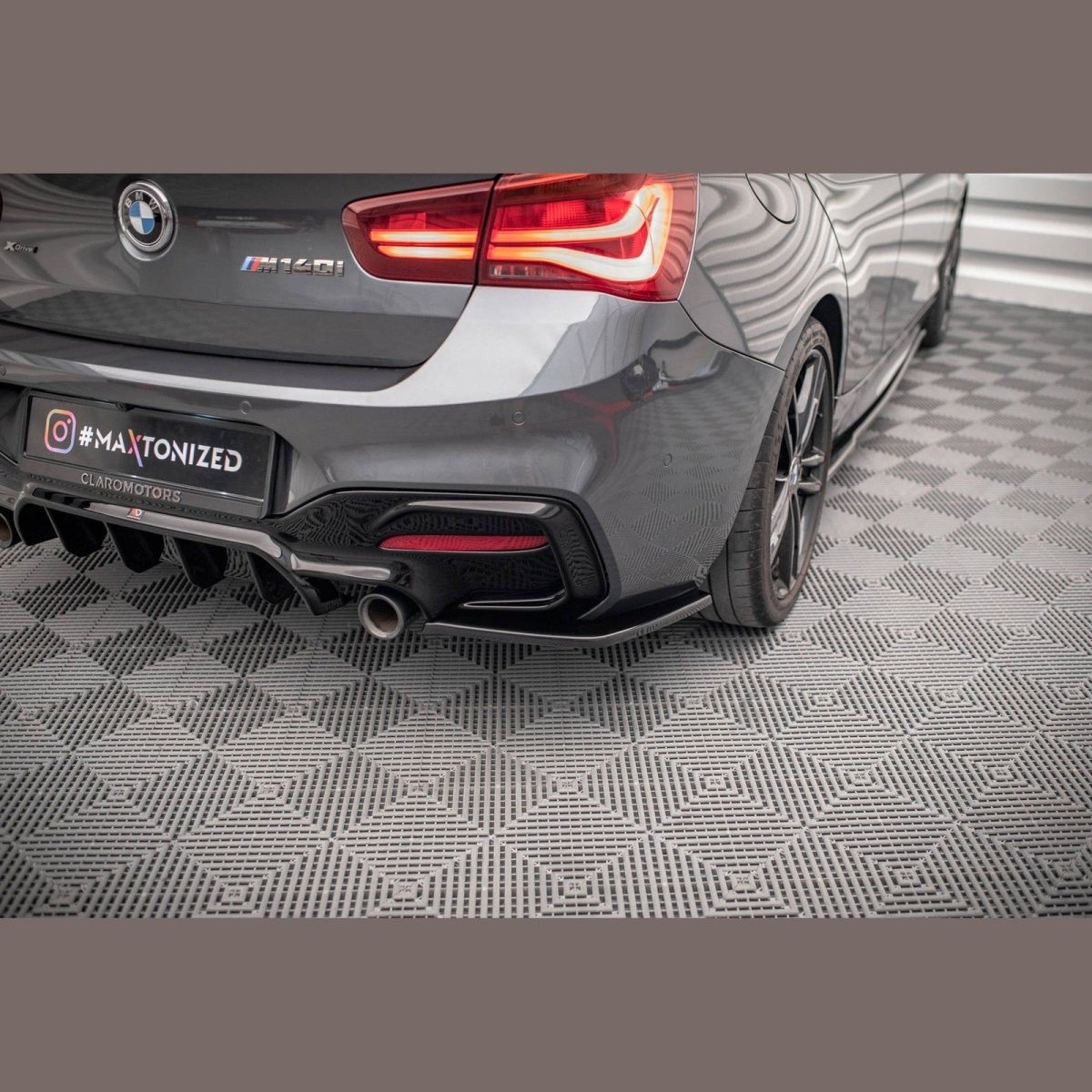 Achterbumper Splitters V3 - BMW F20LCI / F21LCI - M Pakket - Maxton Design | 2015 - 2019 - Beamerstyling.nl
