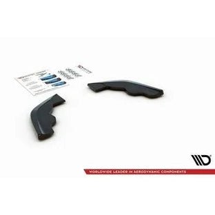 Achterbumper Splitters V3 - BMW F40 - Hoogglans Zwart - Maxton Design - Beamerstyling.nl