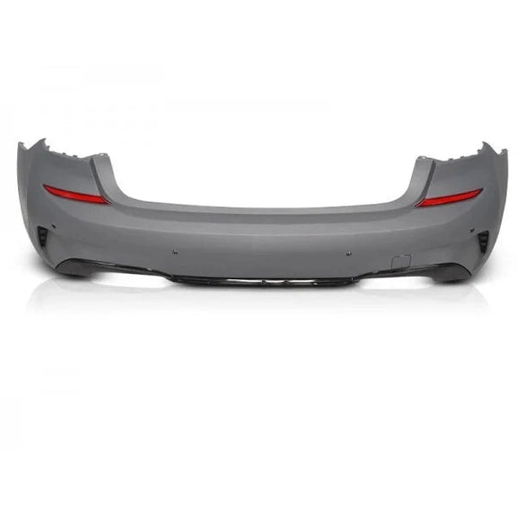 Achterbumper M Sport Pakket Look 330I BMW 3 Serie G20 Sedan — Met Parkeersensor Voorbereiding En Zonder Parkeerassistent Gaten.