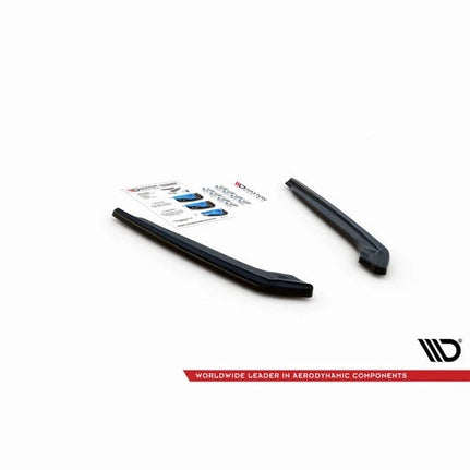 Achterbumper Extensions - BMW M5 F90 - Maxton Design — Hoogglans Zwart