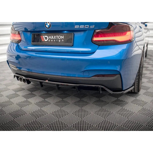 Achterbumper Splitter - BMW F22 / F23 - M Pakket - Maxton Design | 13-21