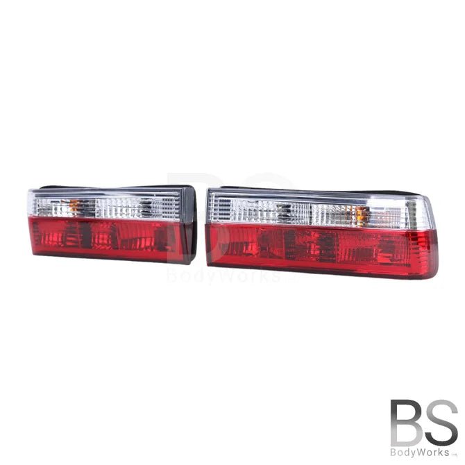 Achterlichten - BMW 3 Serie E30 - Rood / Helder | 1982-1987 - Beamerstyling.nl