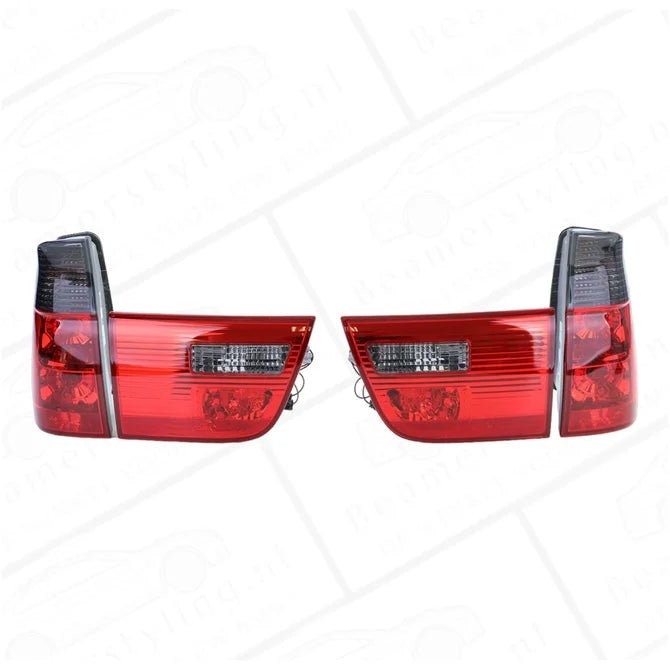 Achterlichten - BMW X5 E53 - Rood/Smoke | 1999 - 2003 - Beamerstyling.nl