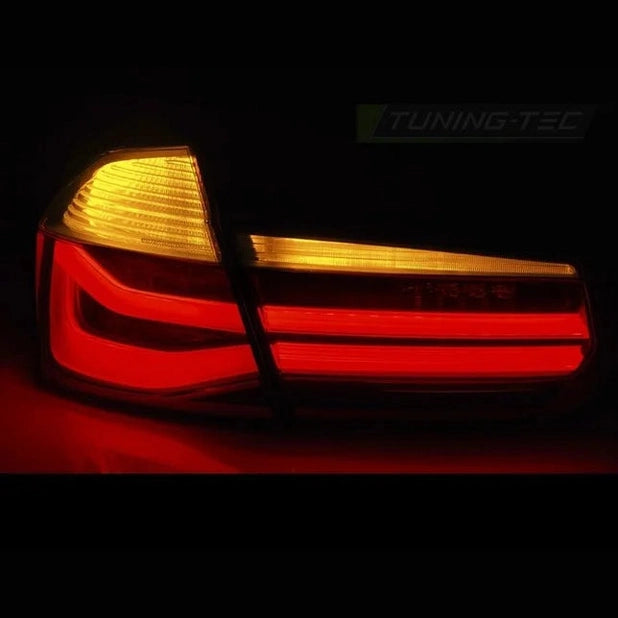 Achterlichten Facelift Look Rood / Wit BMW 3 Serie F30 Sedan 2011-2015