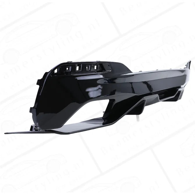 Diffuser - BMW G30 / G31 - M Performance Look - Hoogglans Zwart