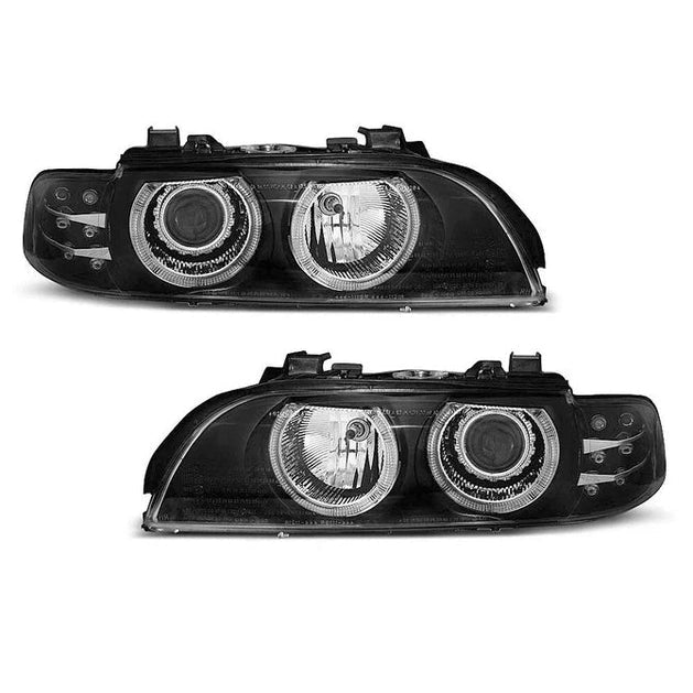Angel Eyes H7 Koplampen LED Knipperlichten BMW 5 Serie E39 1995-2000 - Beamerstyling.nl