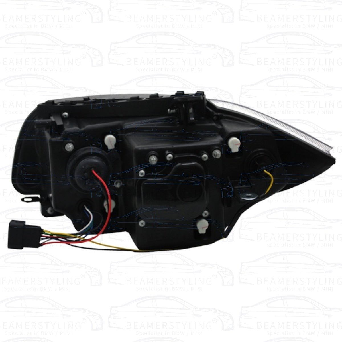 Angel Eyes Koplampen - BMW E81 / E87 / E82 / E88 - Depo LED | 2004-2011 - Beamerstyling.nl