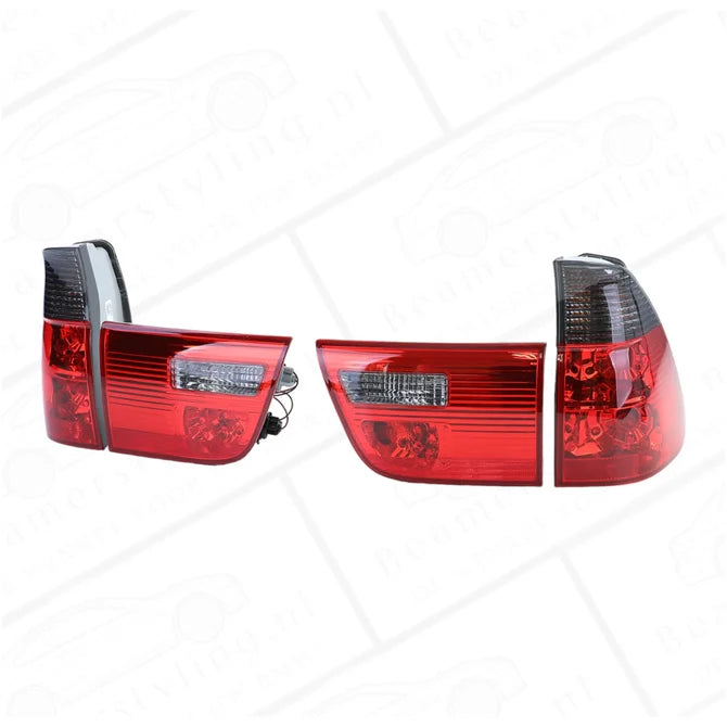 Achterlichten - BMW X5 E53 - Rood/Smoke | 1999-2003