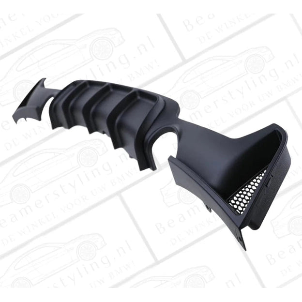 Diffuser - BMW F32 / F33 / F36 - Performance Look - 435I/440I - Mat Zwart