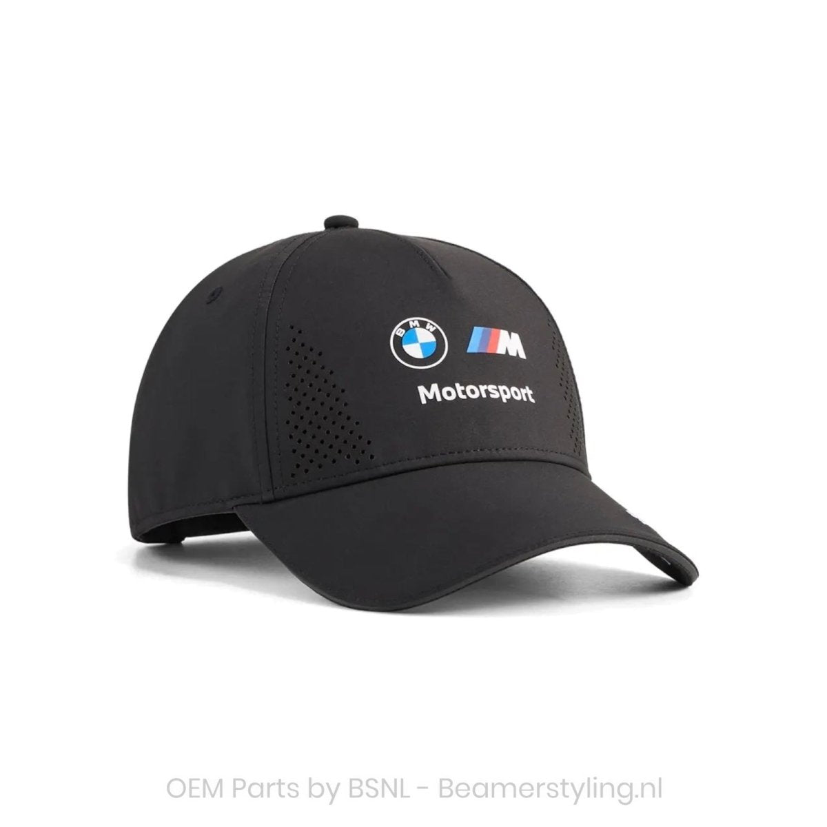 Baseball Pet - BMW M Motorsport Team - Lifestyle Collectie 2026 | Zwart - Beamerstyling.nl