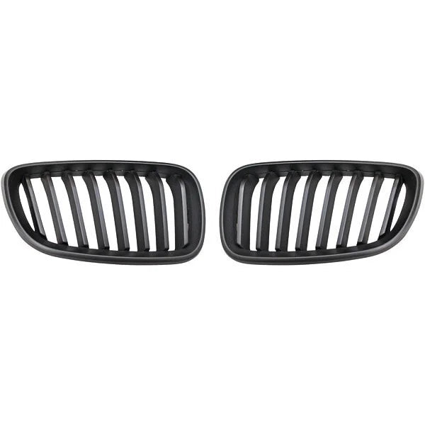 BMW 2 Serie Nieren / Grill Delen Mat Zwart F22 / F23 - Beamerstyling.nl